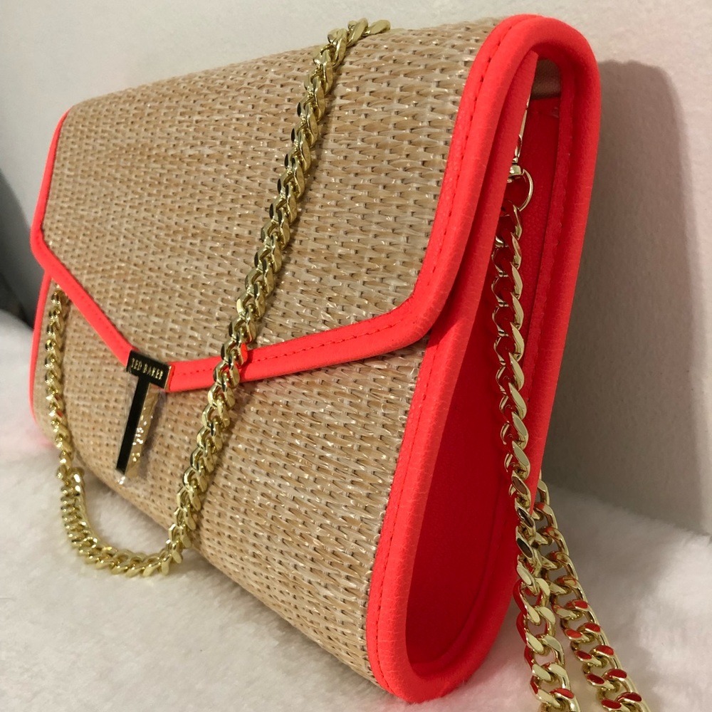 Ted Baker London Arthea Woven Clutch/crossbody